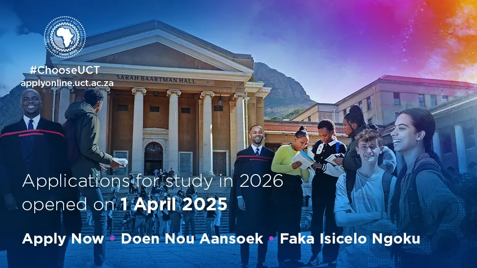UCT Admissions 2026
